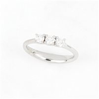 Anello Donna in Oro bianco Diamante ANPZ4208.043